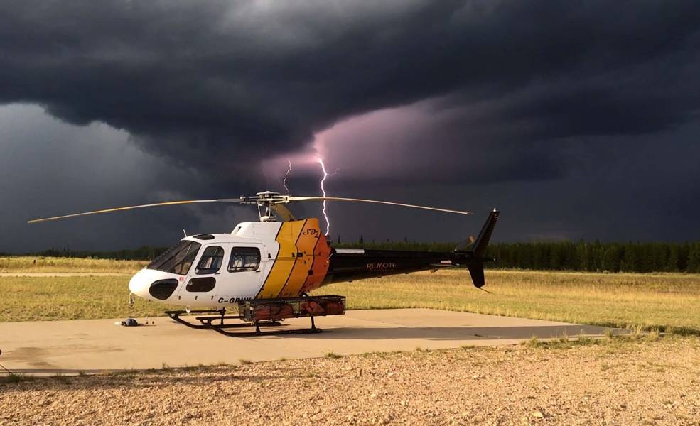 Aerial Firefighting - Remote Helicopters